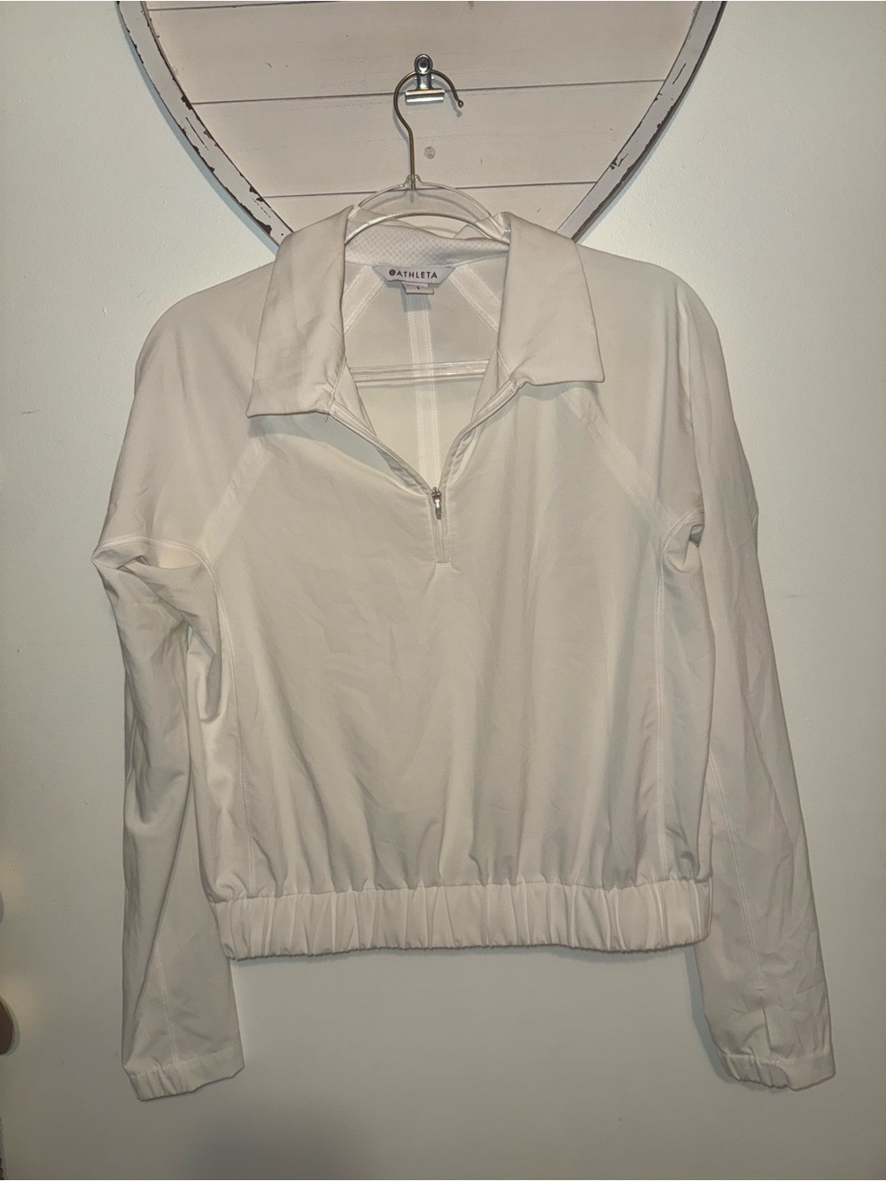 Athleta 1/4 zip windbreaker